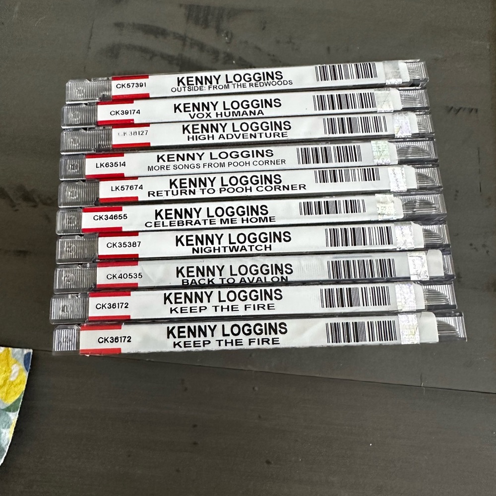 Kenny Loggins Cassette Tape Collection